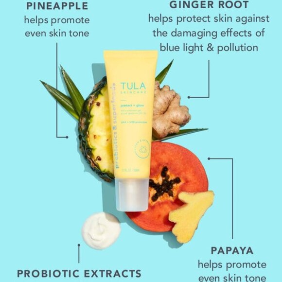 TULA protect + glow  daily sunscreen gel broad spectrum ****SEE BELOW**** - Picture 7 of 13